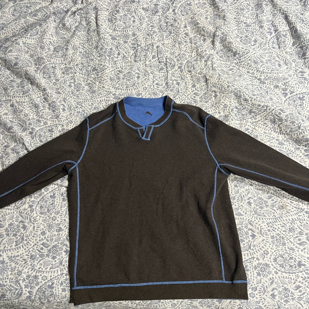 Tommy Bahama reversible sweater